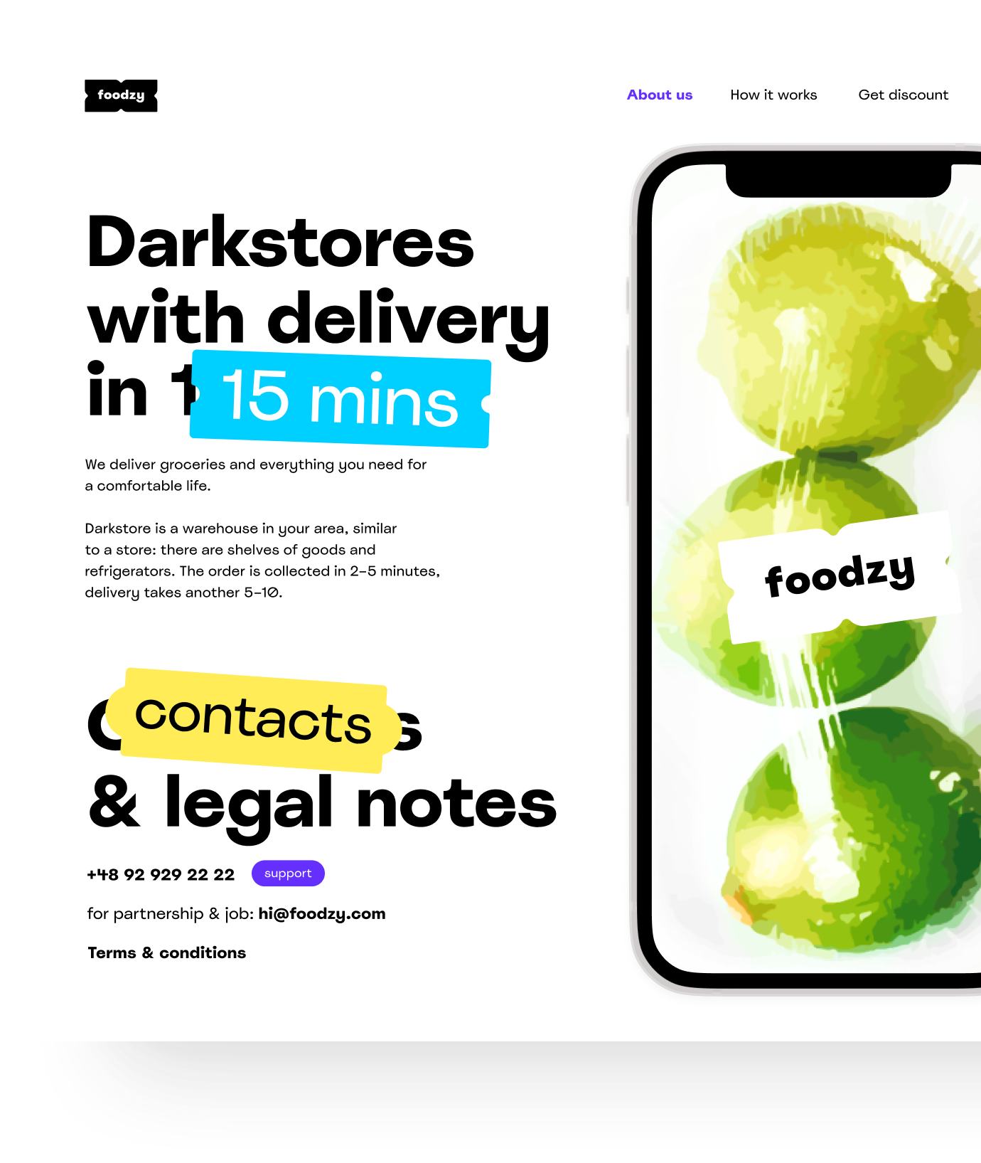 Foodzy site