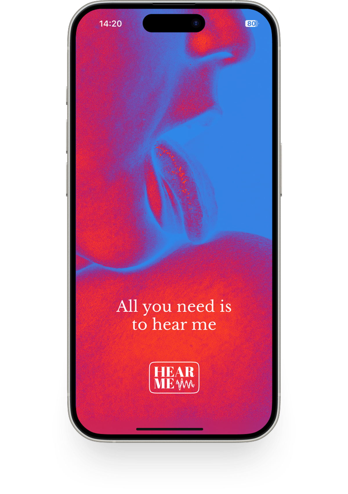 Лого, стиль и app для Hear me