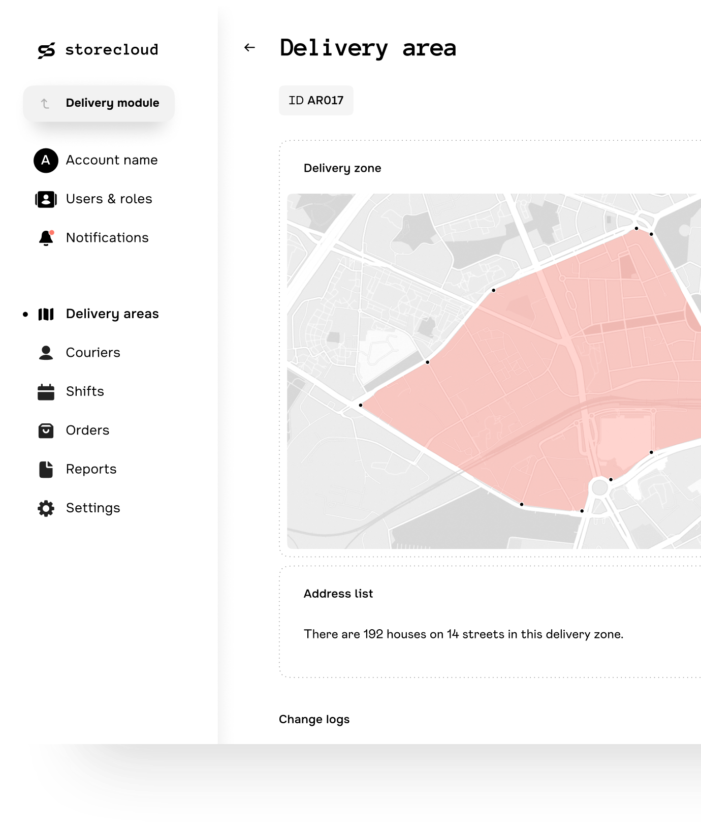 Storecloud delivery